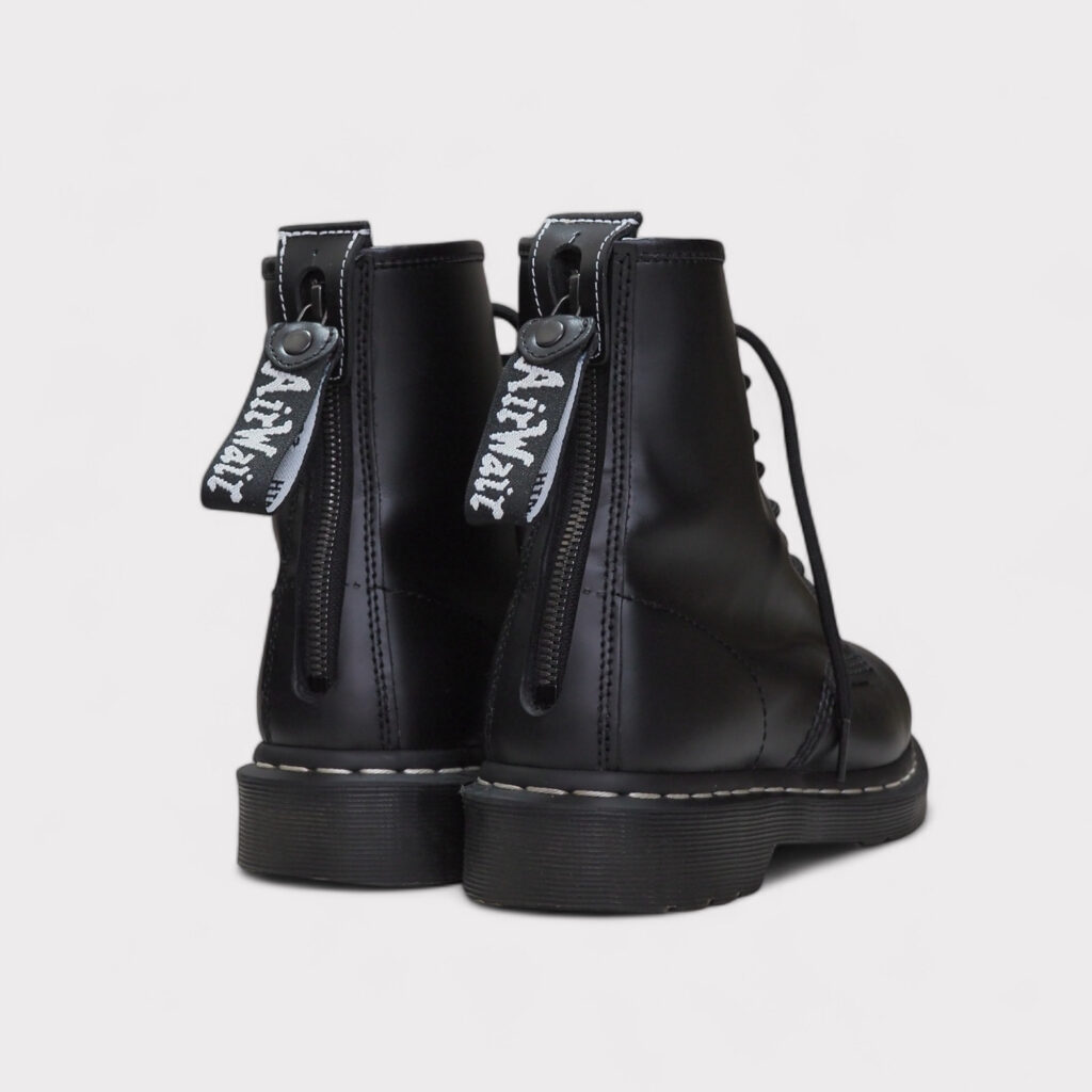 ドクターマーチン8ホールをバックジップカスタム