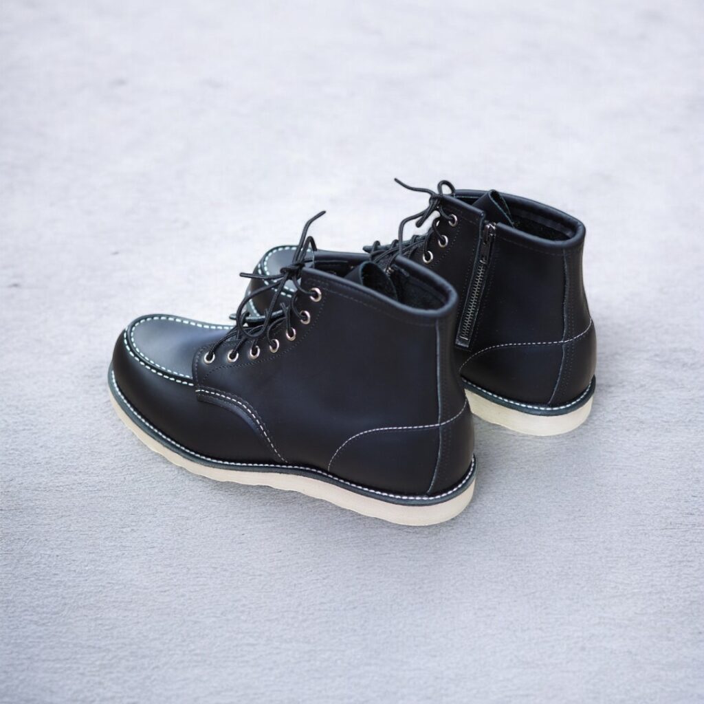 RED WING(レッドウイング) 6-inch Classic Moc(モックトゥ)のサイドジップカスタム