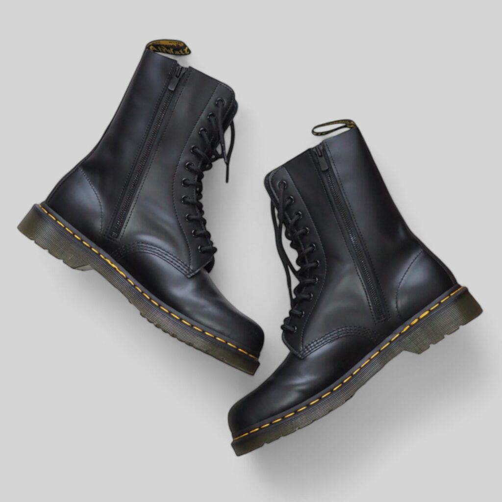 DR.MARTENS(ドクターマーチン) 1490のサイドジップカスタム
