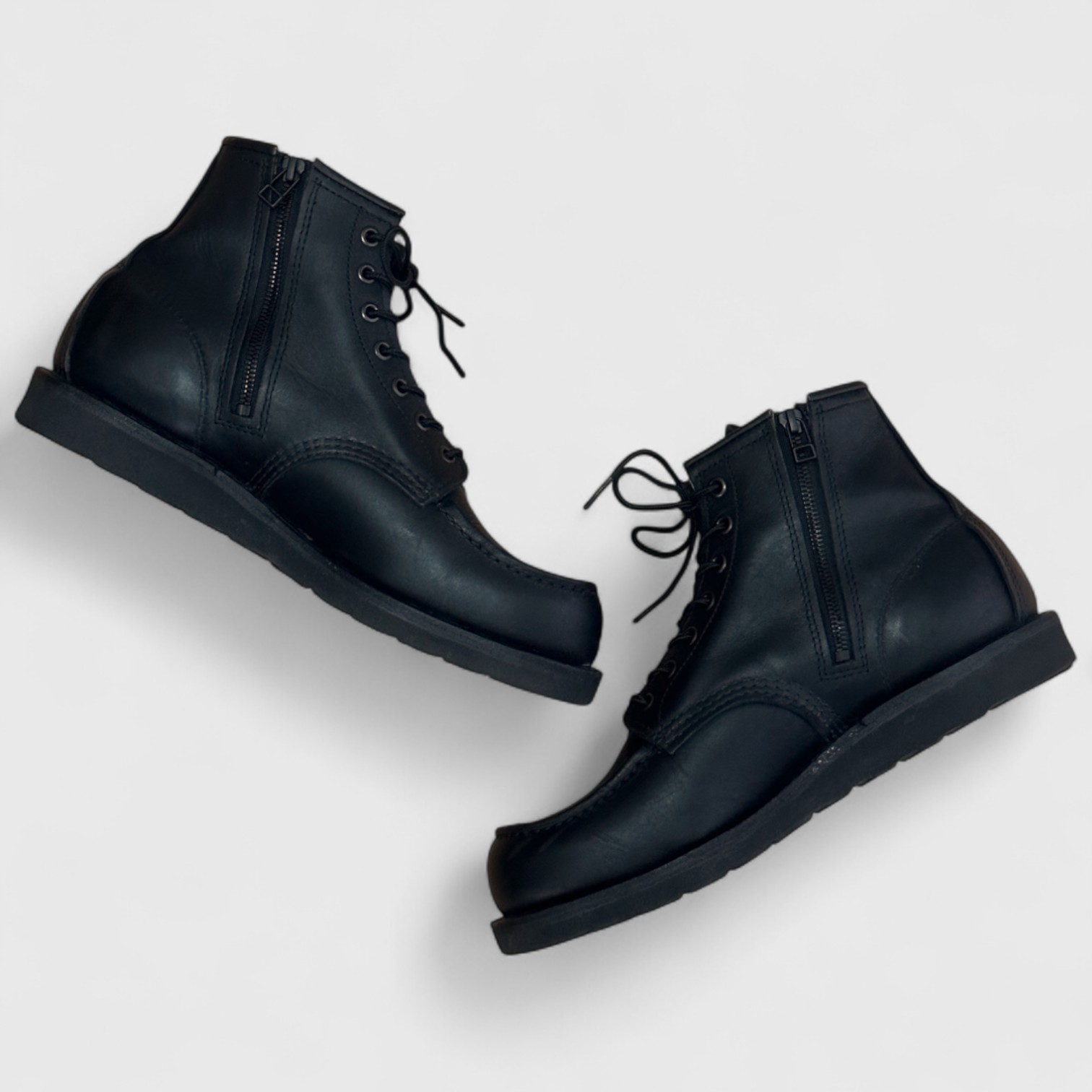 RED WING(レッドウイング) 6-inch Classic Moc(モックトゥ)のサイドジップカスタム
