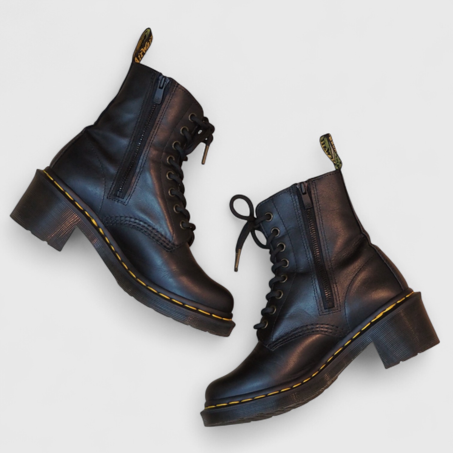 Dr.Martens(ドクターマーチン) CLEMENCY 8ホールのサイドジップカスタム