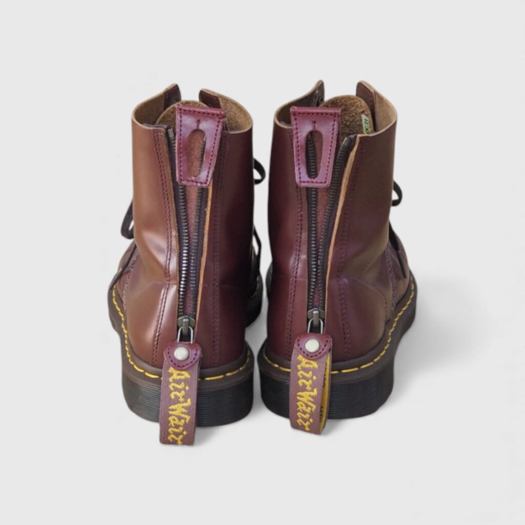 ドクターマーチンをバックジップカスタム