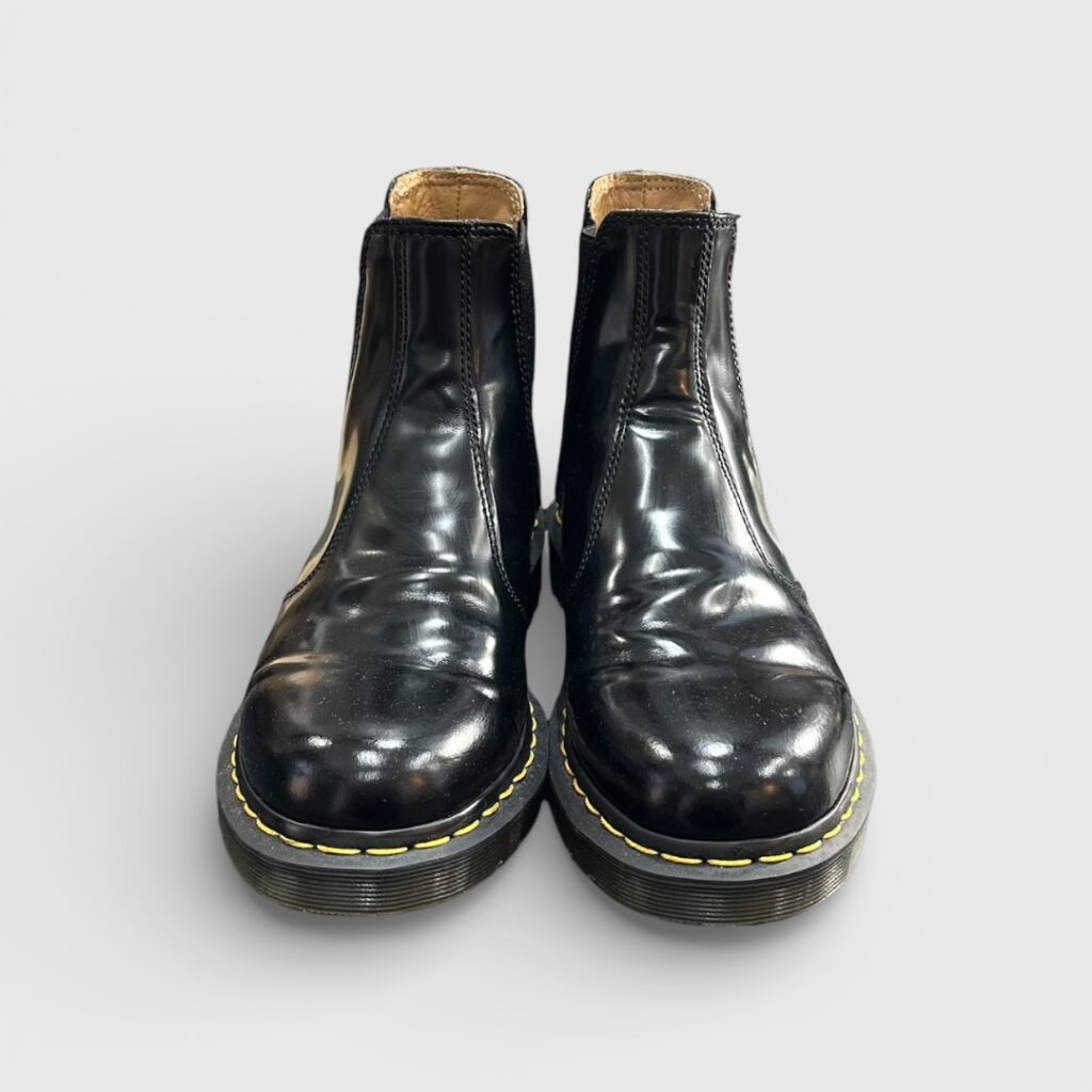 Dr.Martens 2976 YS チェルシーブーツ(サイドゴア )をバックジップカスタム