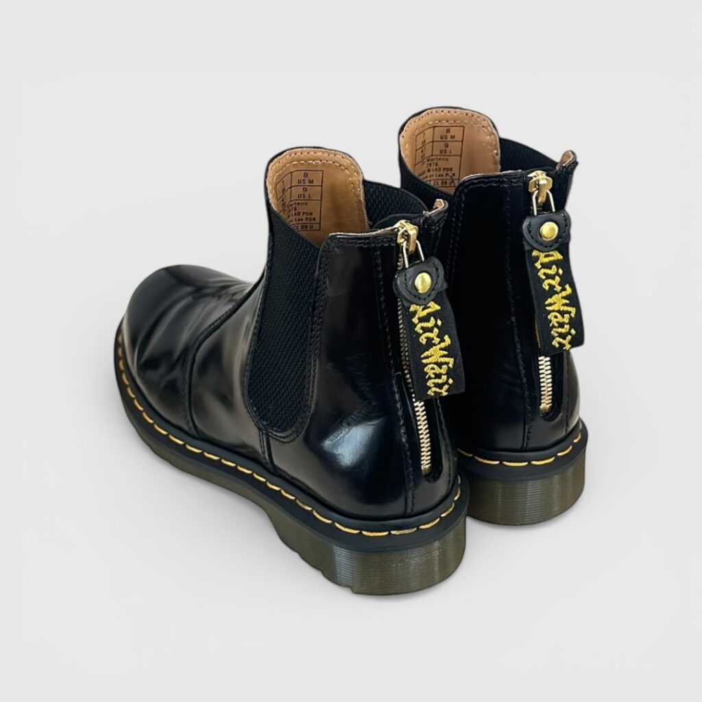 Dr.Martens 2976 YS チェルシーブーツ(サイドゴア )をバックジップカスタム