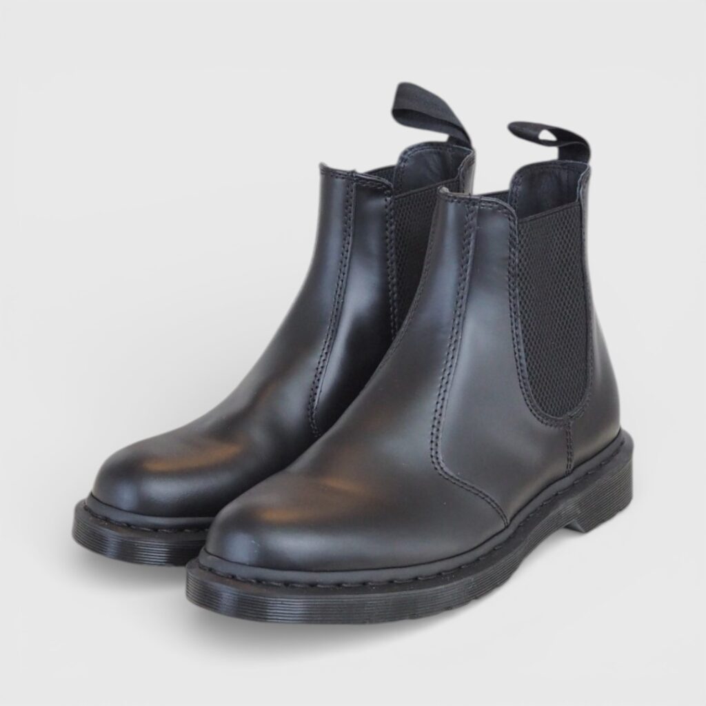 Dr.Martens 2976 MONO チェルシー ブーツ バックジップカスタム施工例