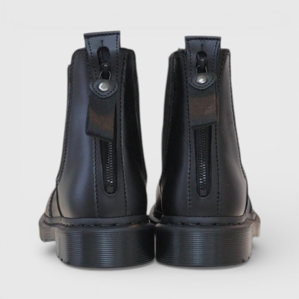 Dr.Martens 2976 MONO チェルシー ブーツ バックジップカスタム施工例