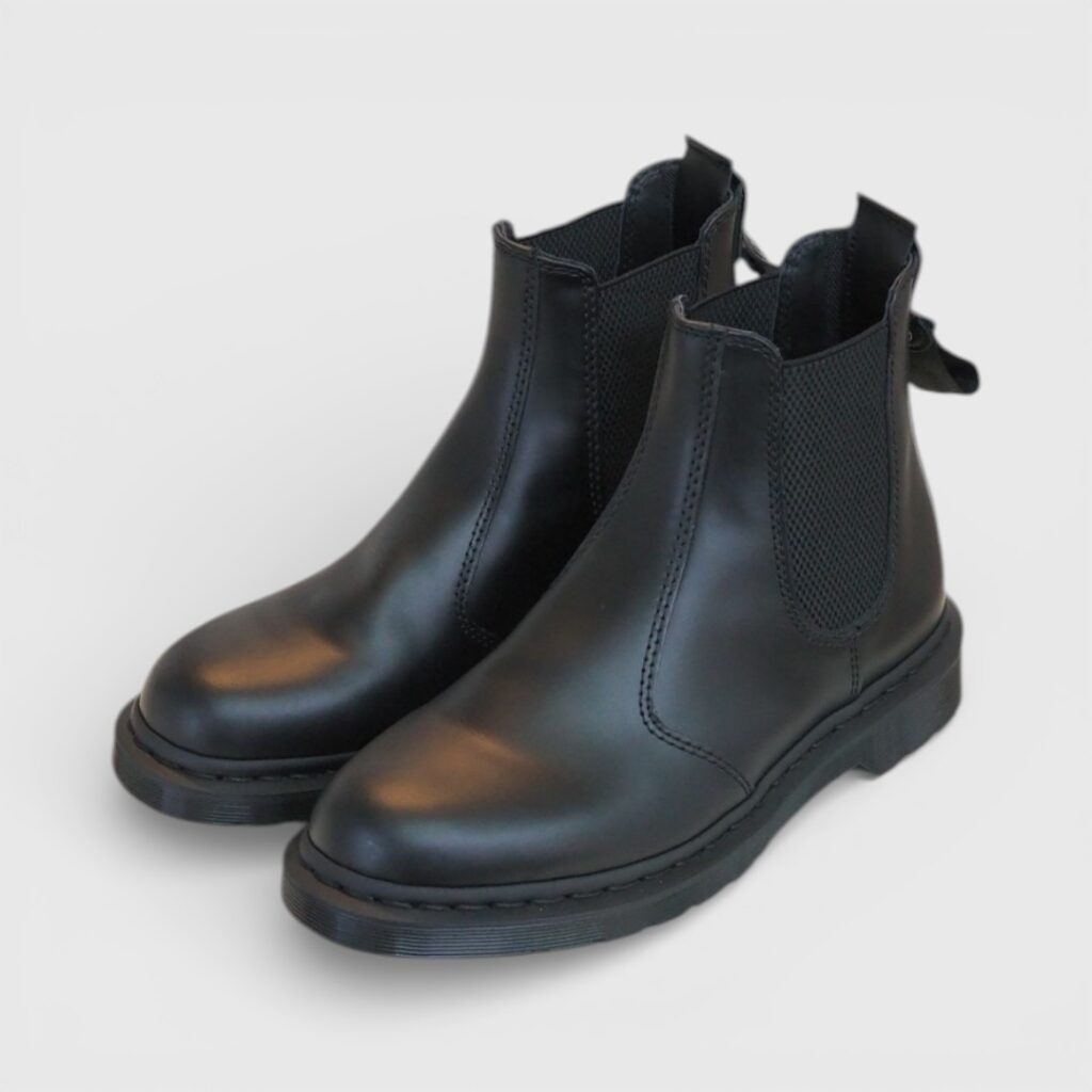 Dr.Martens 2976 MONO チェルシー ブーツ バックジップカスタム施工例