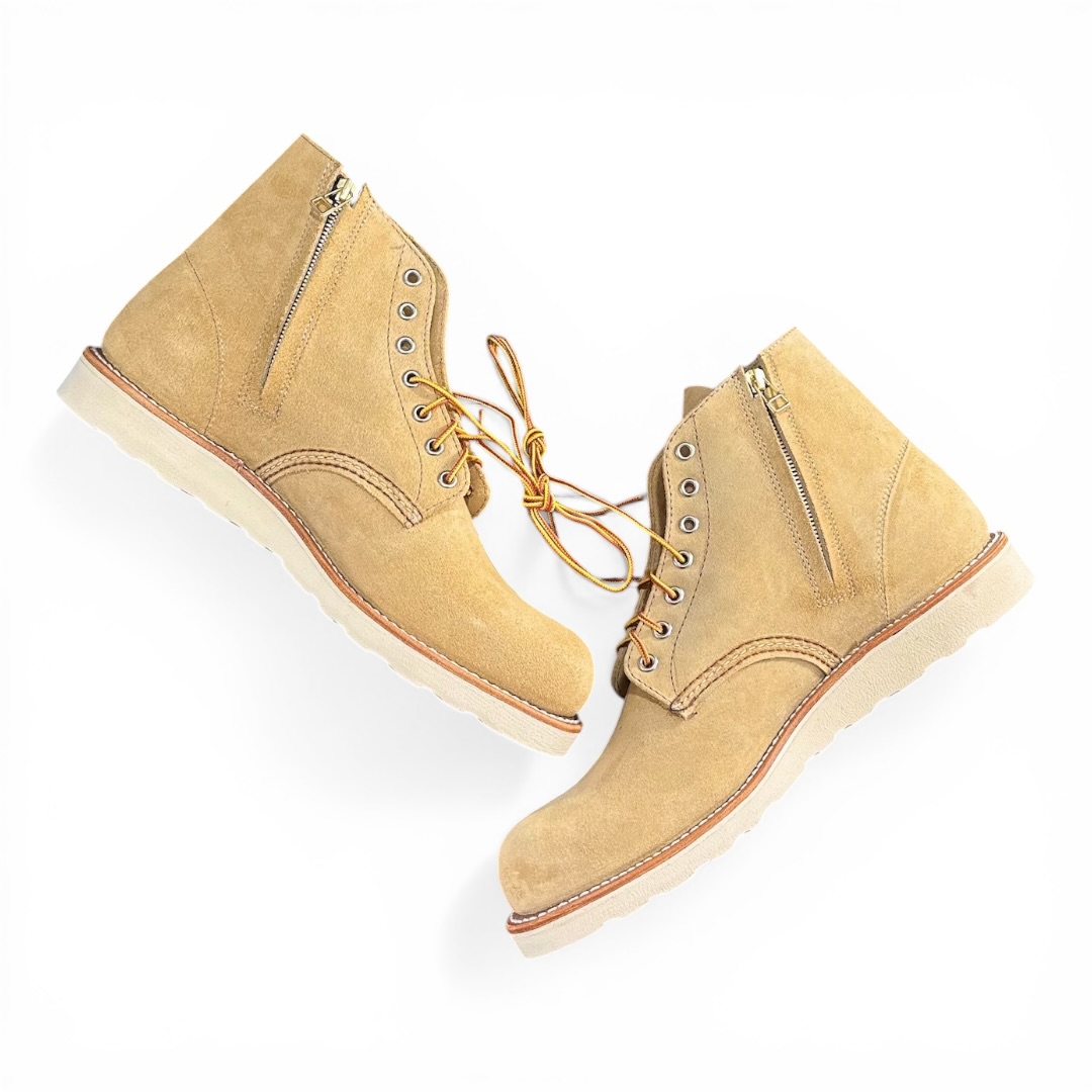 RED WING(レッドウィング) 6-inch ホーソーン アビリーン ラフアウトのサイドジップカスタム