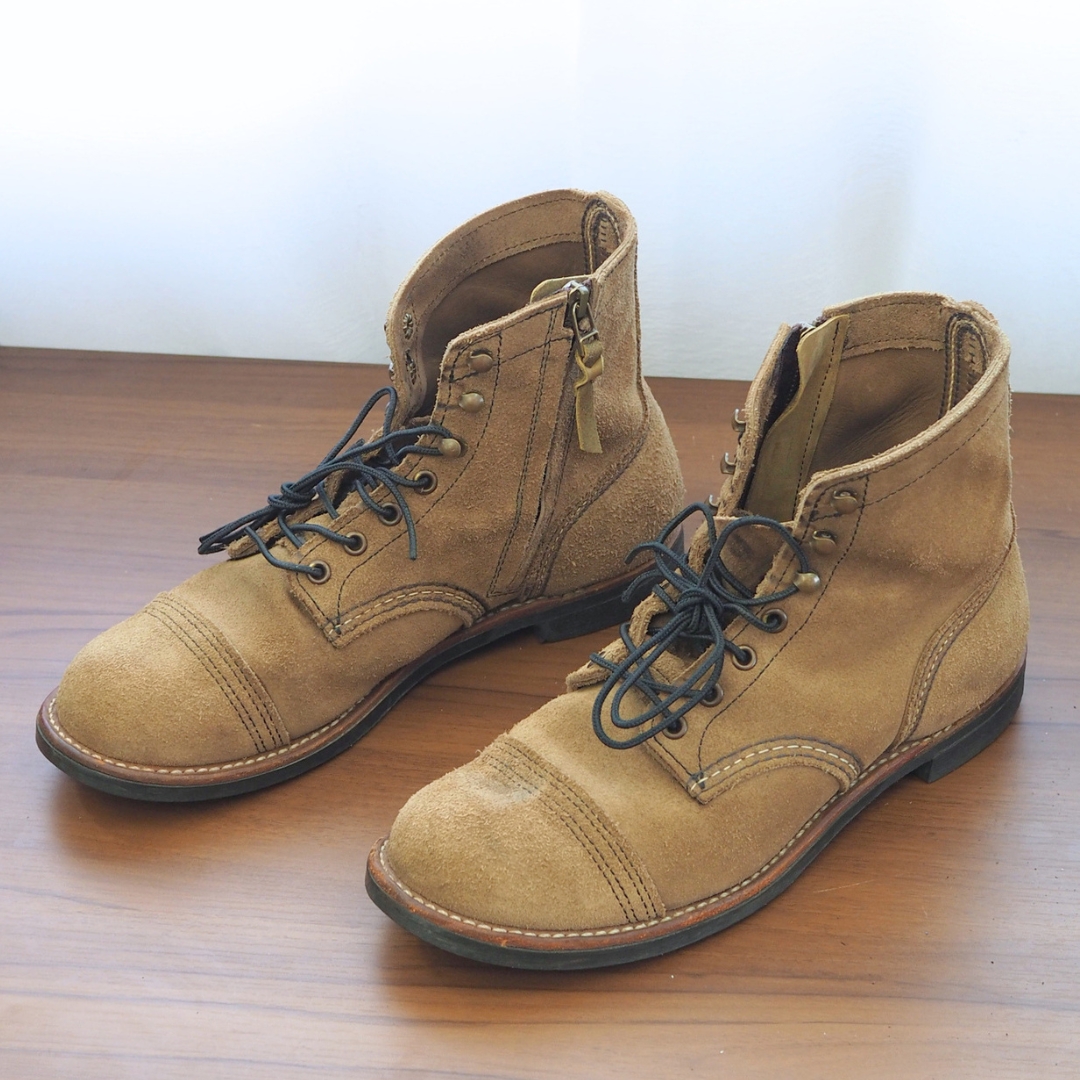 RED WING(レッドウイング)Iron Ranger アイアンレンジャーのサイドジップカスタム