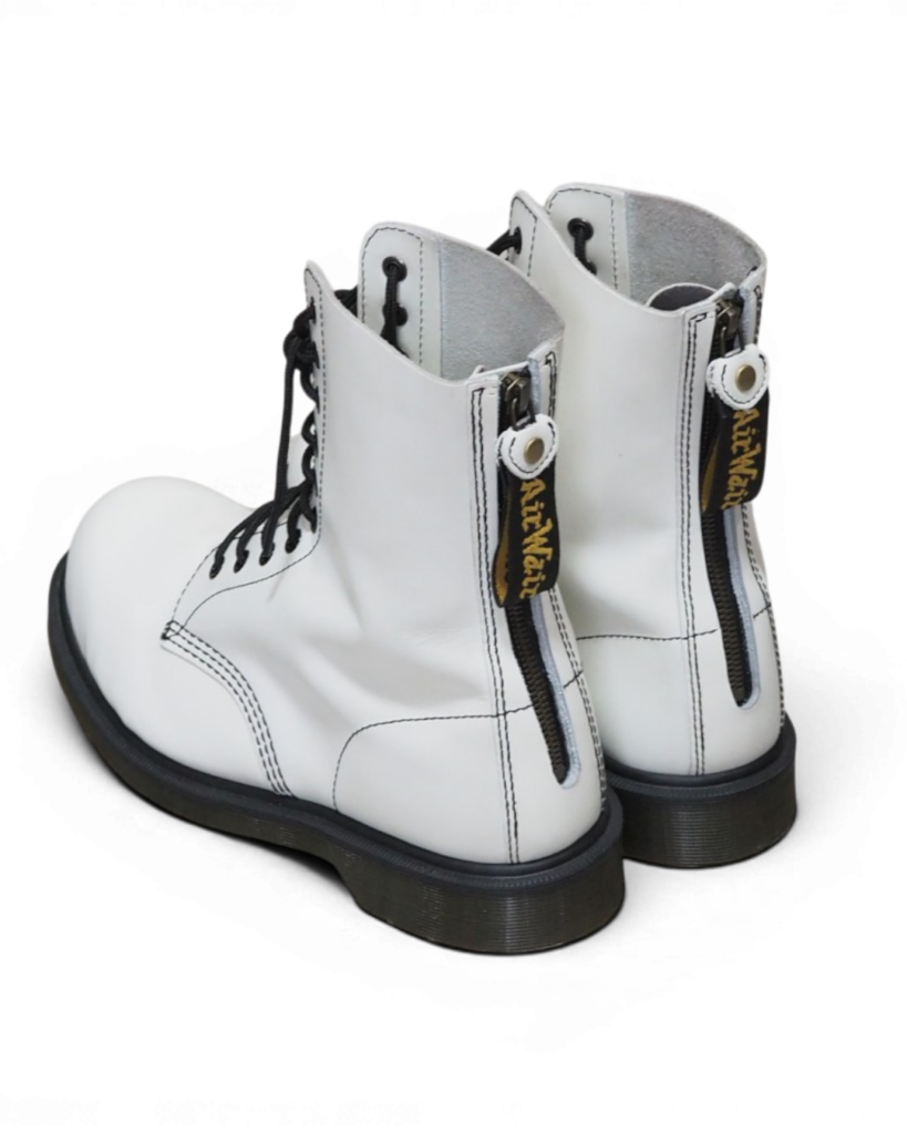 Dr.Martens 1460 10ホールブーツをバックジップカスタム
