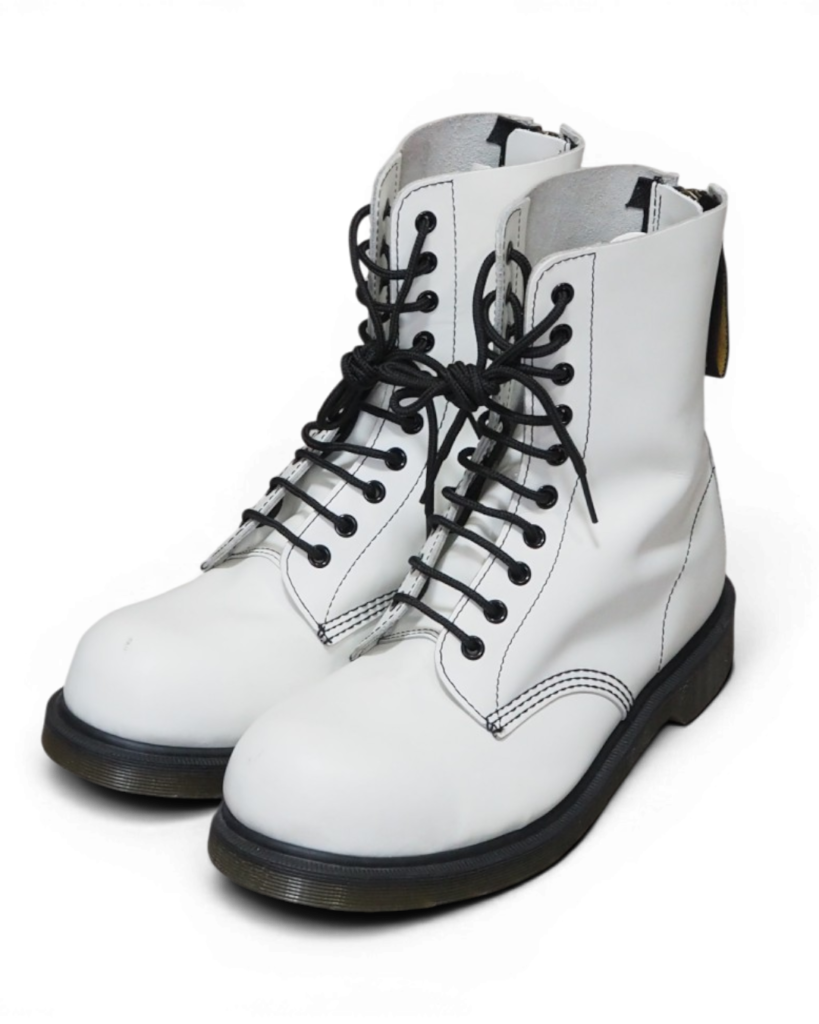 Dr.Martens 1460 10ホールブーツをバックジップカスタム