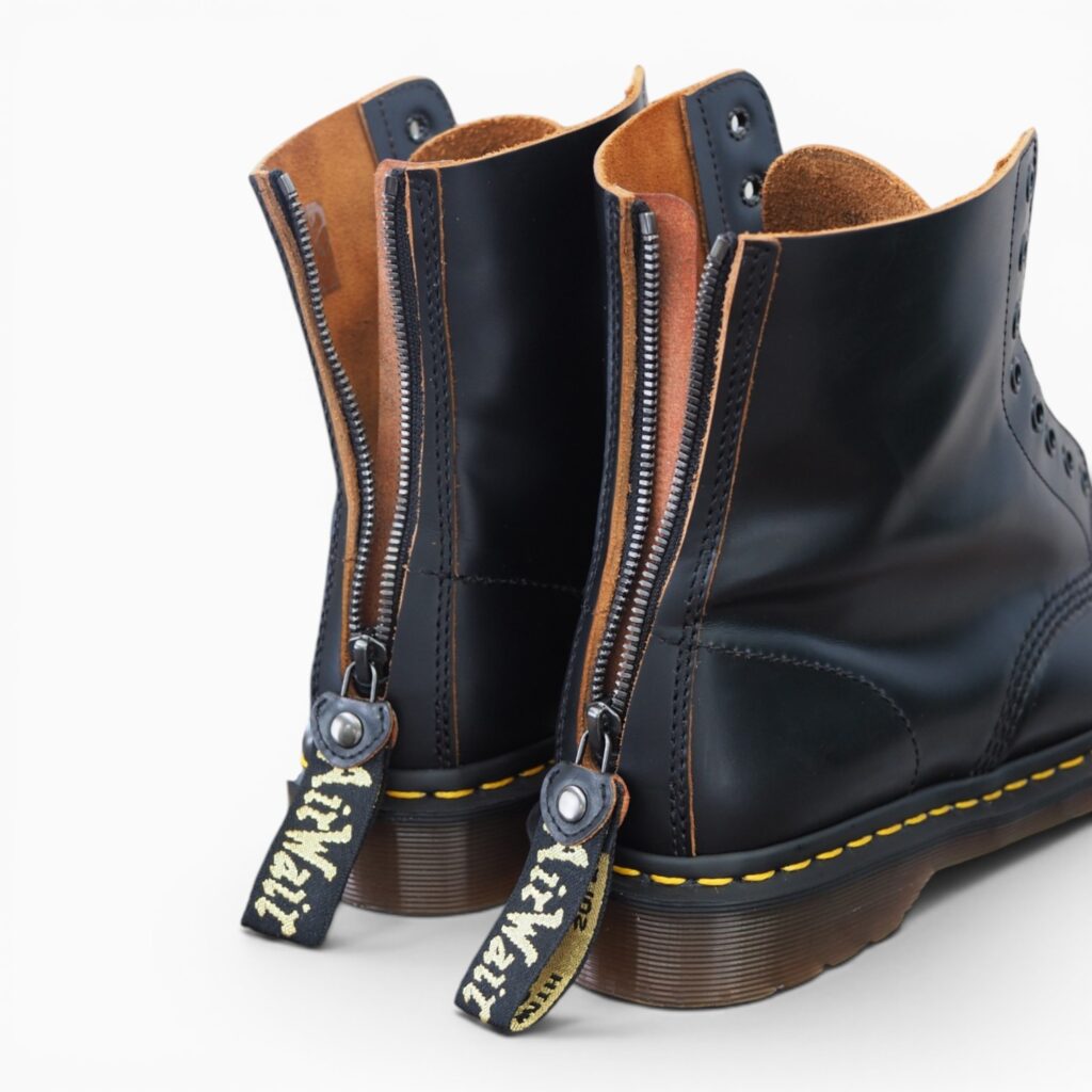 Dr.Martens 1460 MIE 8ホールブーツをバックジップカスタム
